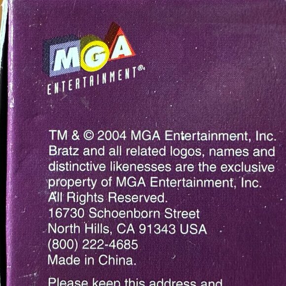 Lil' Boyz Bratz Dolls Nighttime Style New In Box - Picture 4 of 13